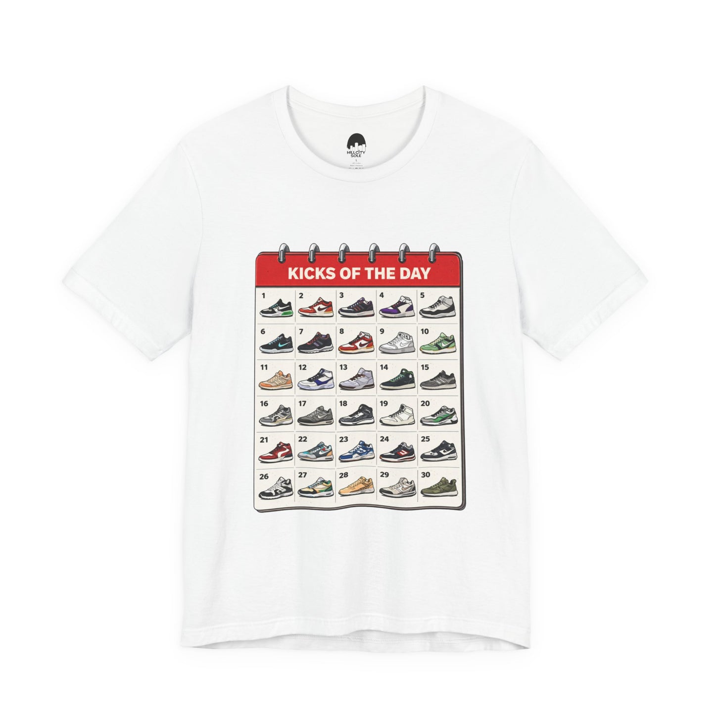 Kicks of the Day (#KOTD) Calendar Tee